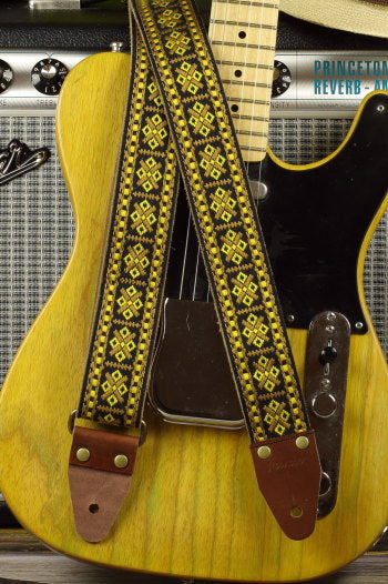 Aboriginal guitar strap model Pueblo - 70 inch long -