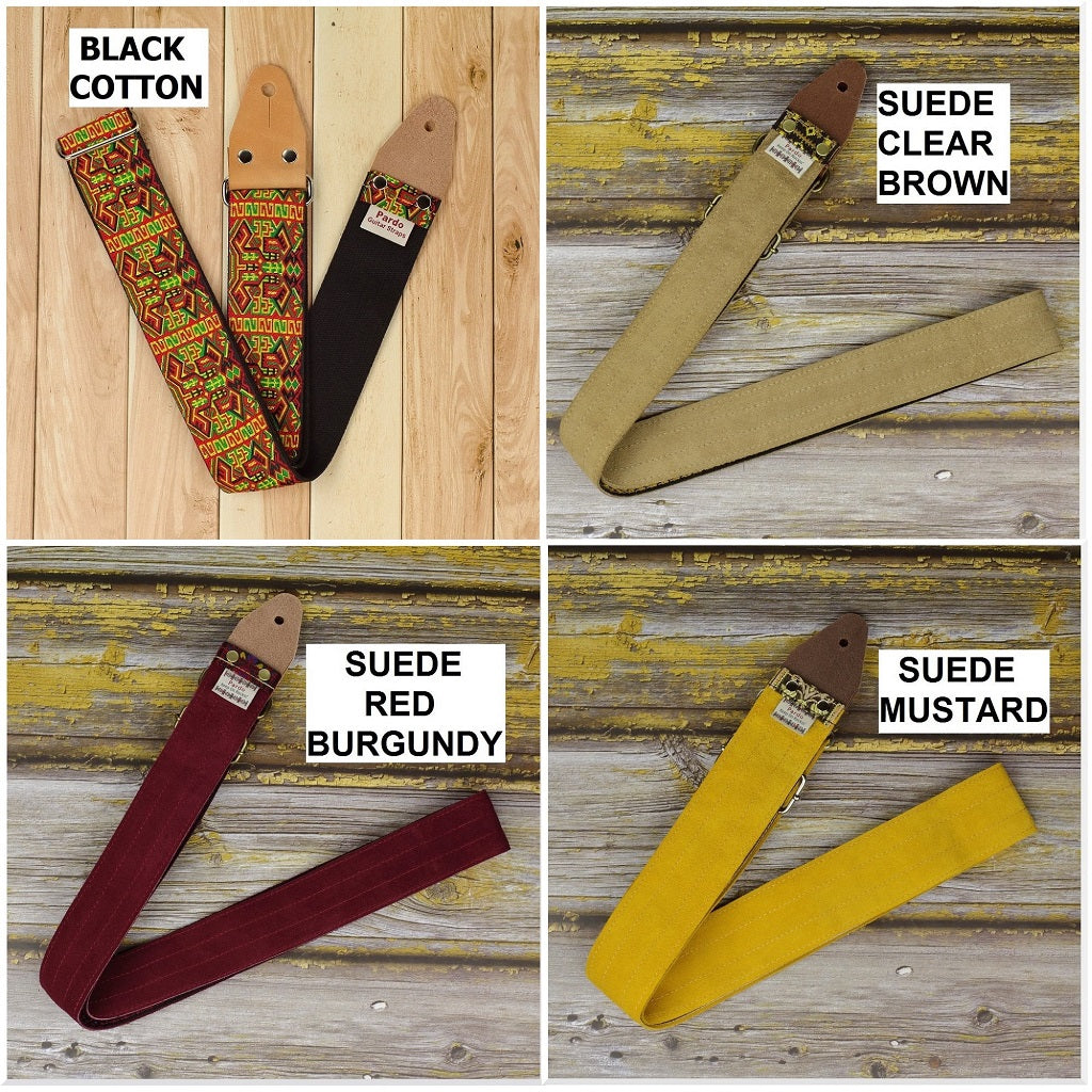 Backing materials and colors available