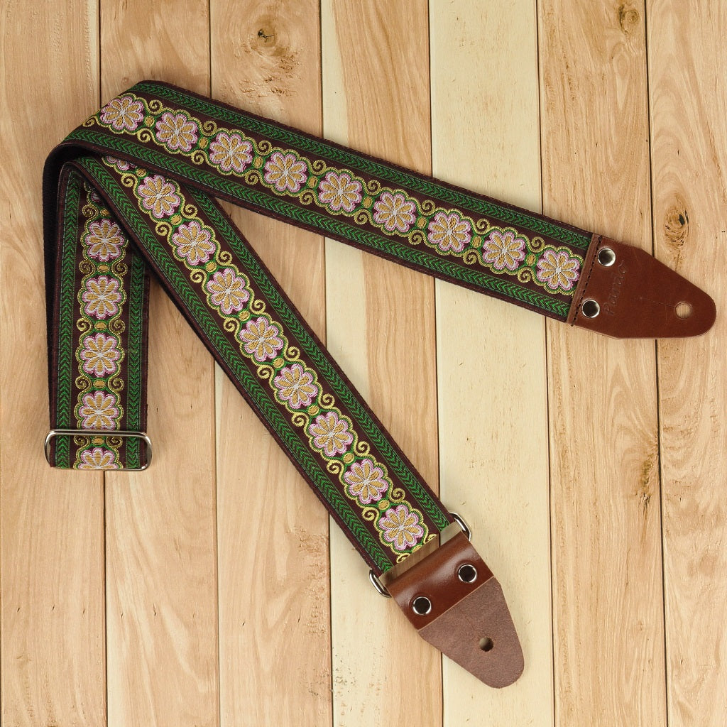 Best electric guitar strap flowers
