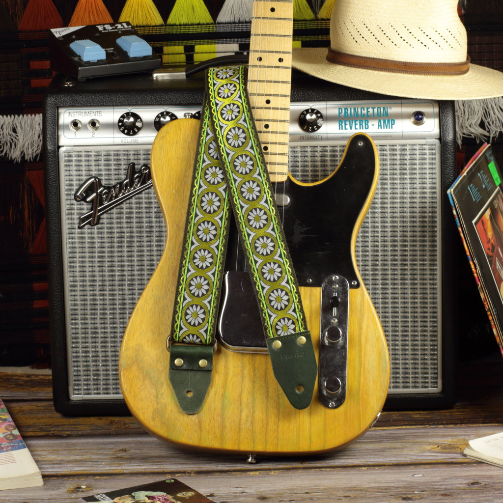 Guitar strap artisan work