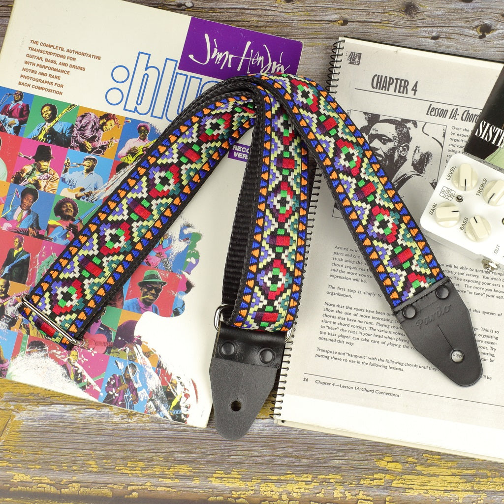 Long native american guitar strap - Pardo guitar straps