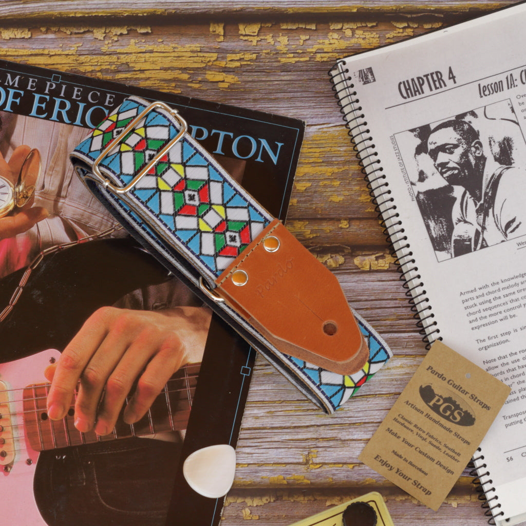 Sixties guitar strap famous Hendrix Jimmy Page Strap