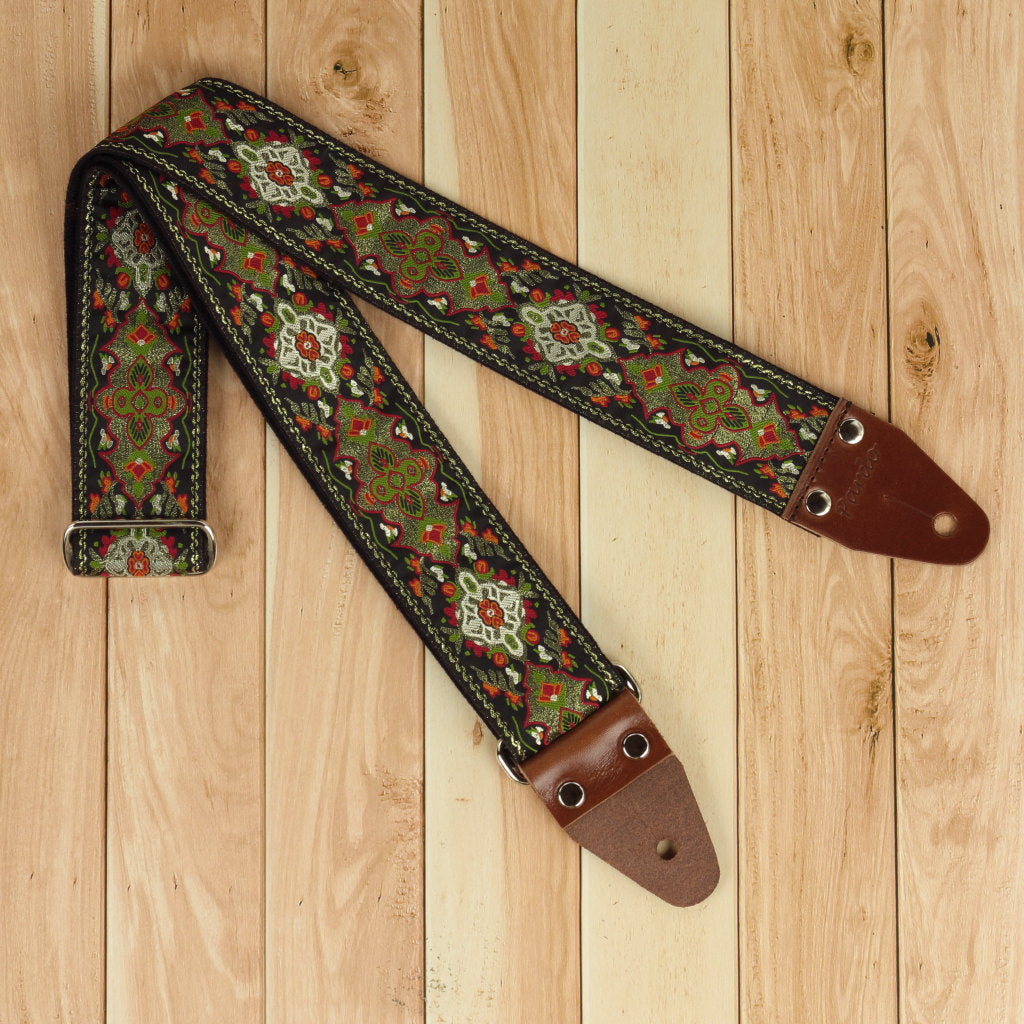 Vintage guitar strap Red Fly