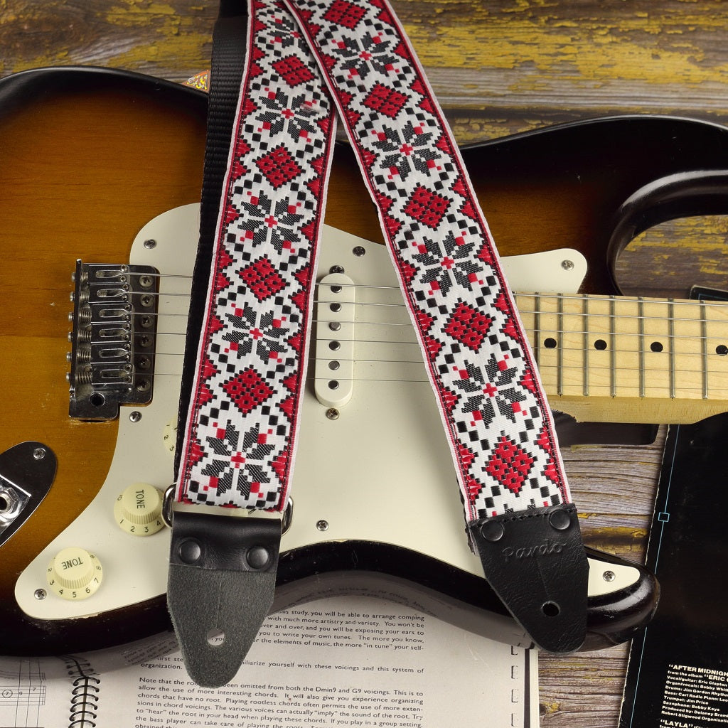 Long Vintage american belt guitar Strap