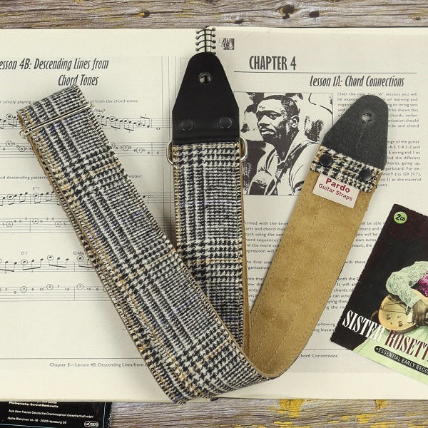 Tweed And Plaid Guitar Straps By Pardo Straps