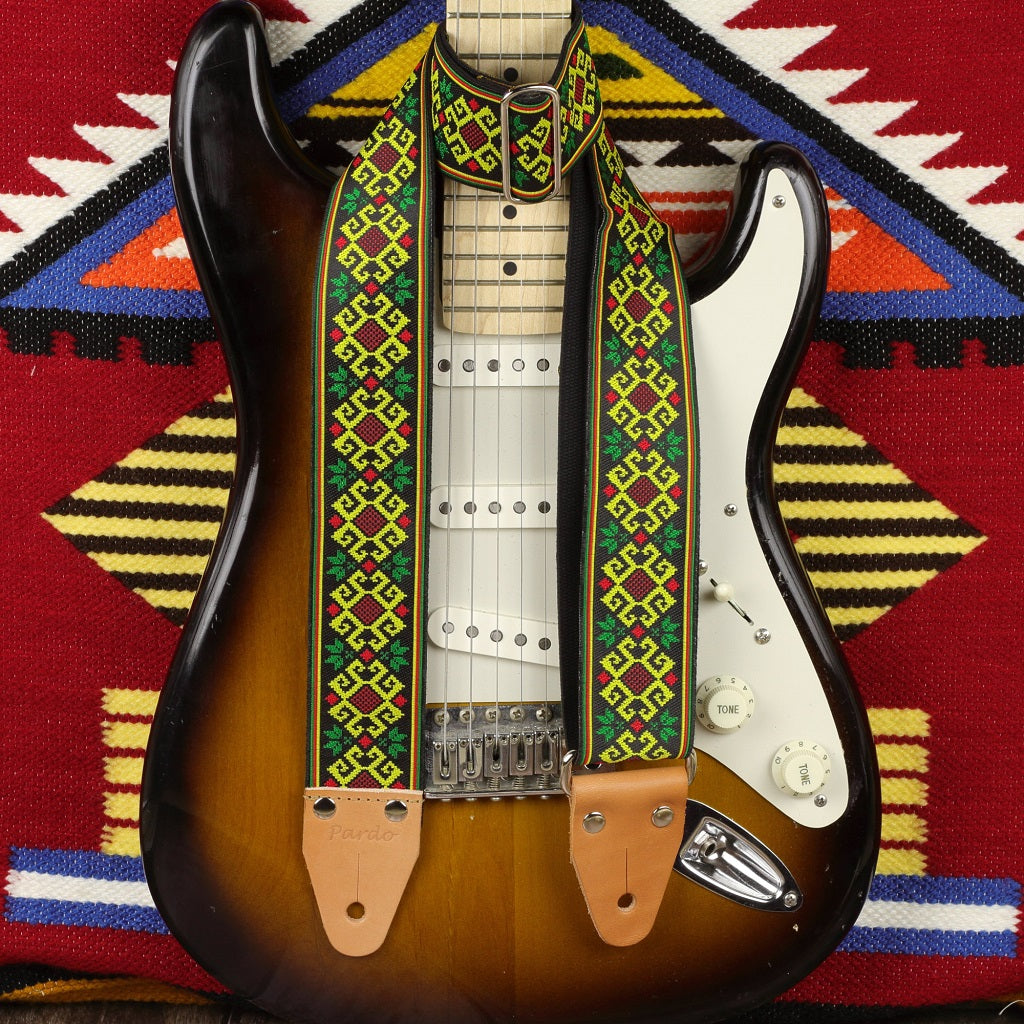 Aboriginal guitar strap Jocker