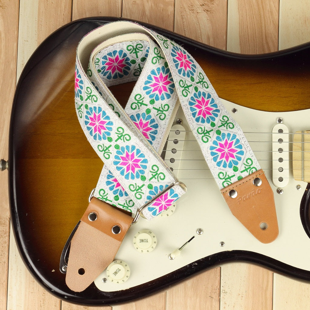 hippie guitar strap