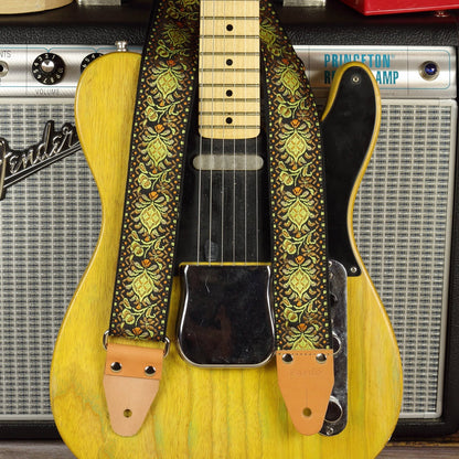 Pheasant vintage guitar strap