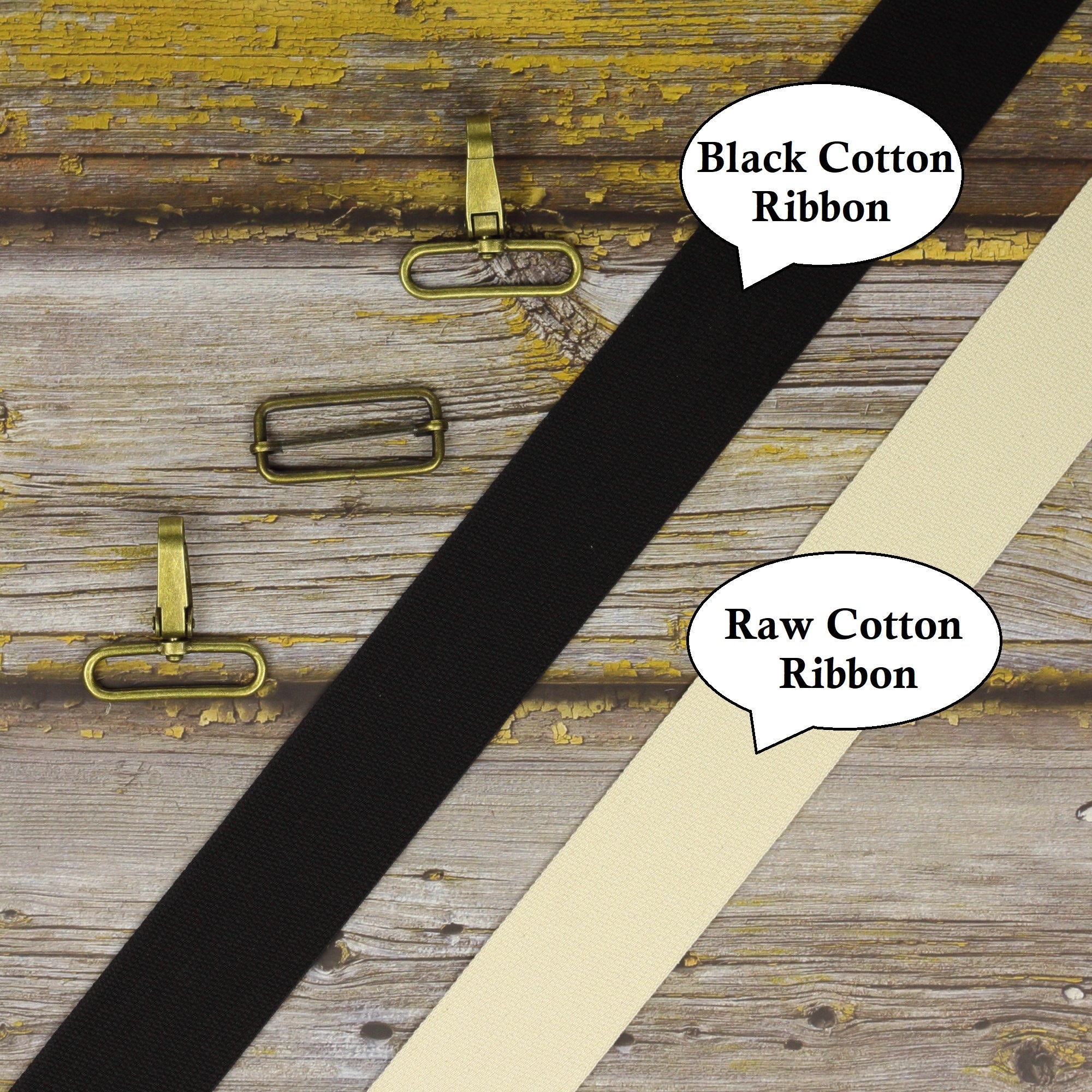 Two cotton backing options available upon request for custom Pardo guitar straps.