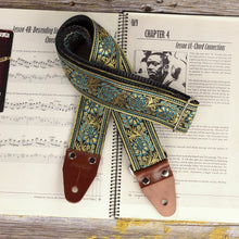 Best_Guitar strap Flower power November - Pardo Guitar Straps