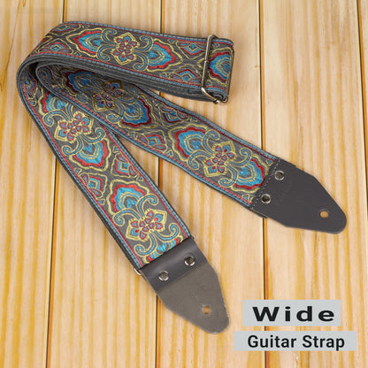 Best wide guitar strap Grey