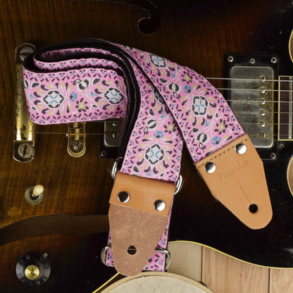 Best guitar strap pink