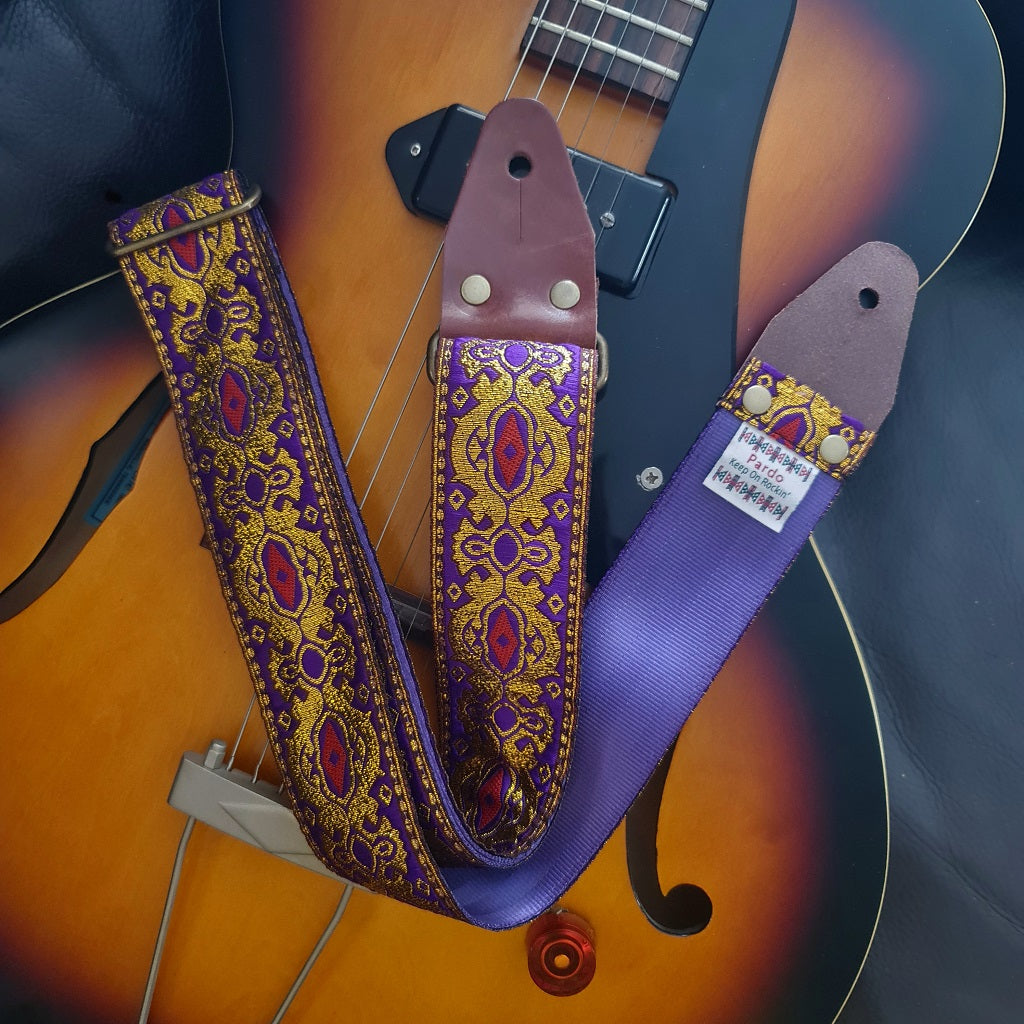 Cosmic Pardo guitar straps hippie strap for guitar and bass