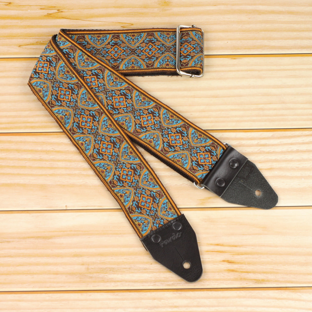 Electric and bass guitar strap extra wide model Doorways