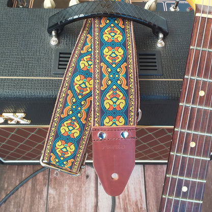 Extra long Pardo guitar strap model Glendale