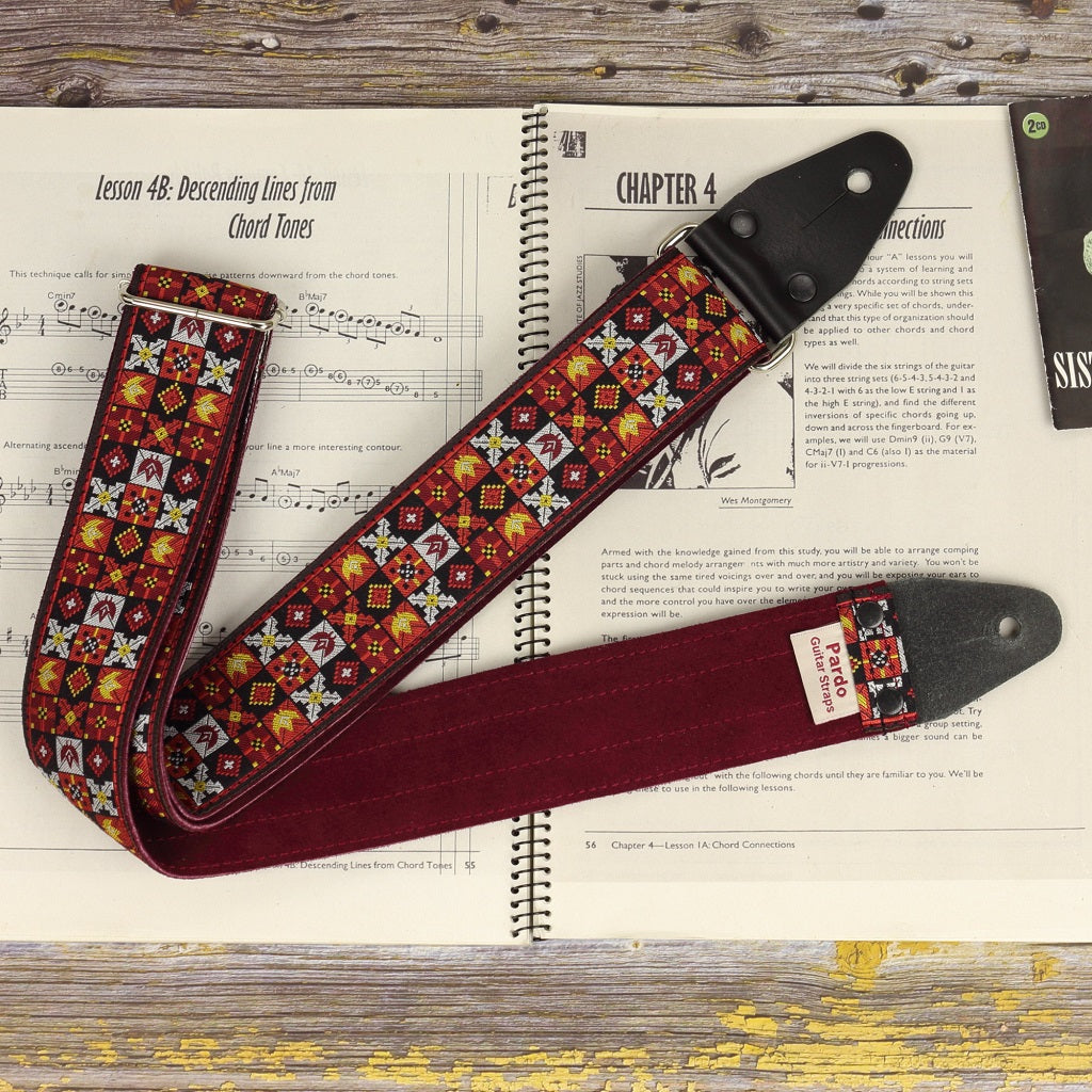 artist series Hendrix guitar Strap Woodstock