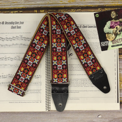 Famous Woodstock Jimi Hendrix guitar strap Pardo Straps