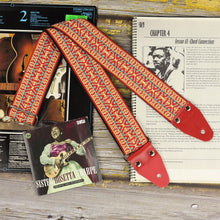 Hootenanny guitar strap woven