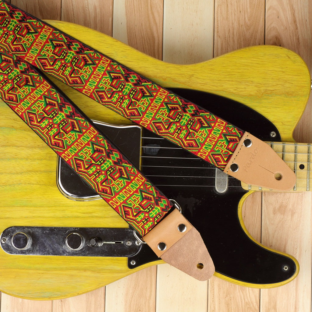 Pardo guitar strap native Eagle Handmade guitar strap