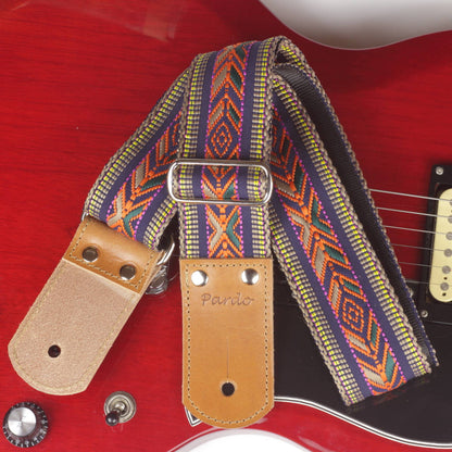 Pardo native guitar strap model Arrows