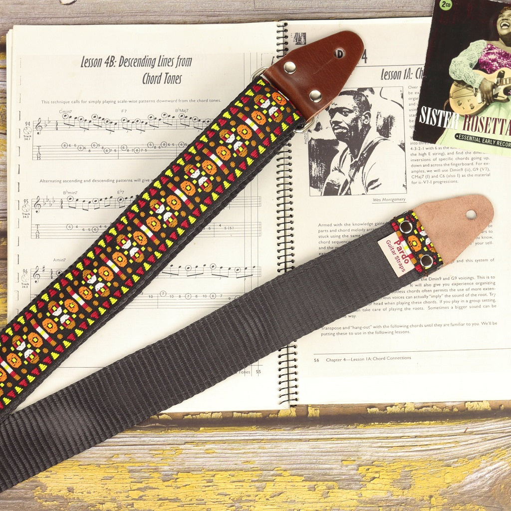 Jacquard Guitar Strap Watchman