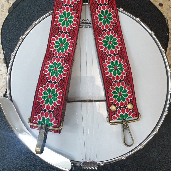 Pardo banjo straps with hippie style from the sixties