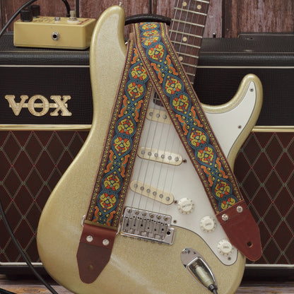 Pardo guitar straps with retro pattern model Glendale