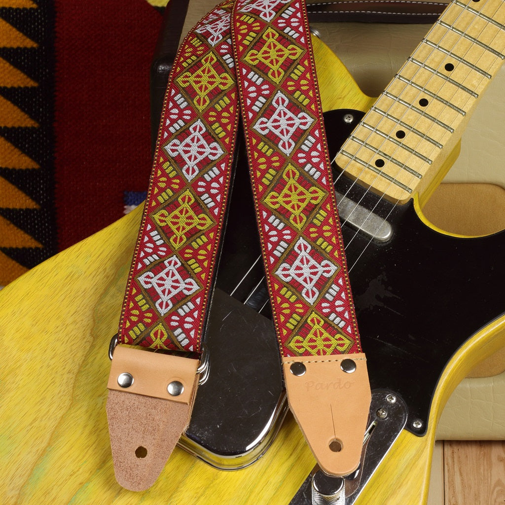 Pardo hippie guitar strap model Master