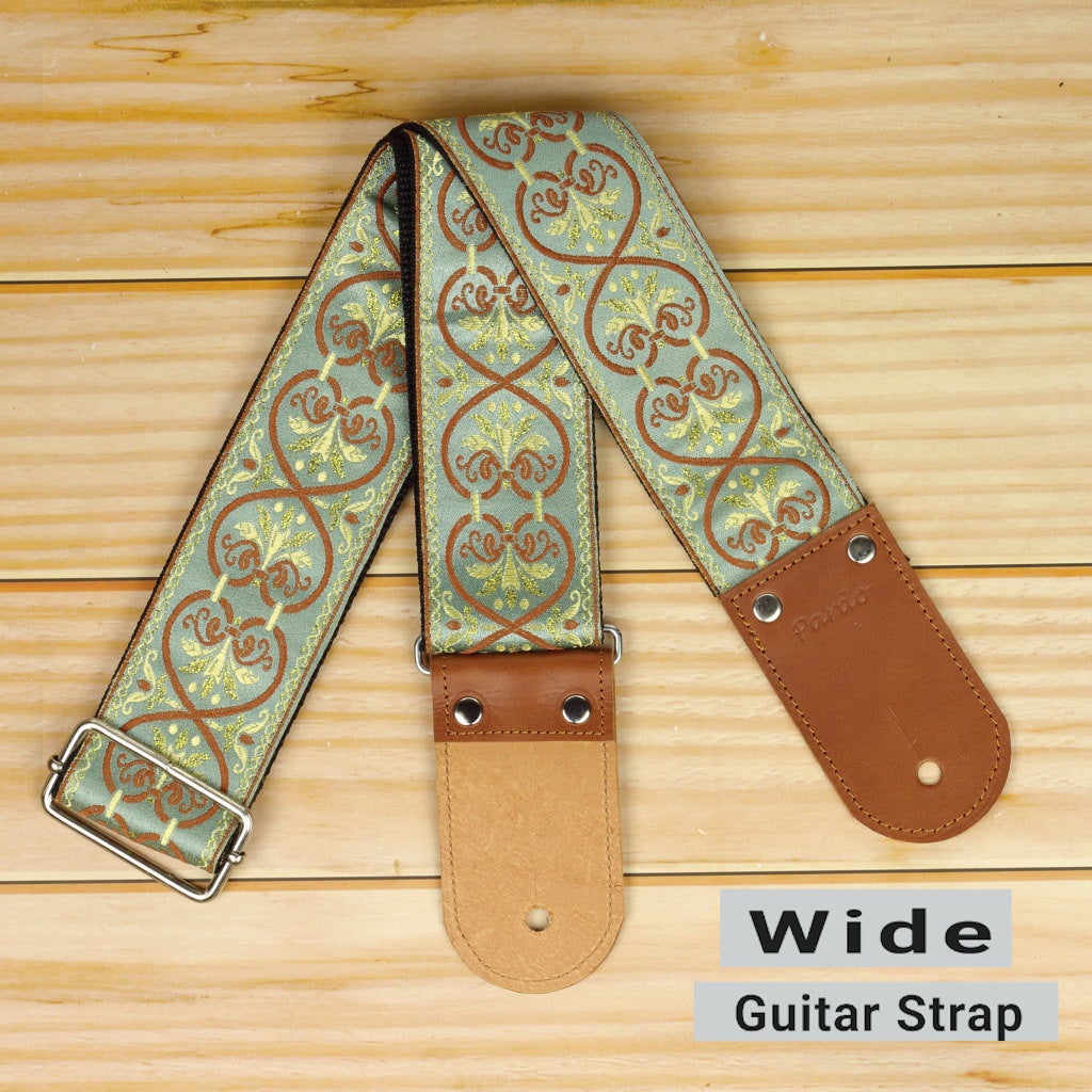 Pardo wide guitar strap model Zeleste