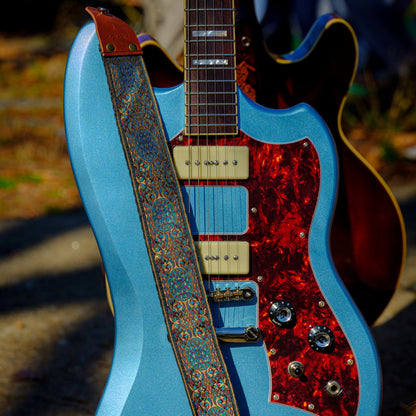 Pelham blue guitar strap