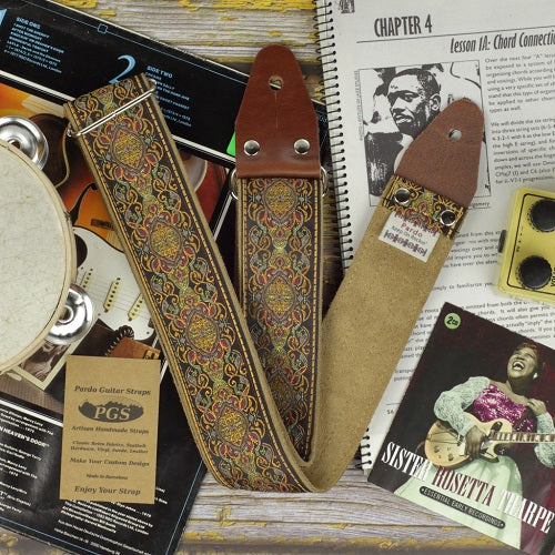 All Psychedelic hippie guitar strap models from Pardo Guitar Straps
