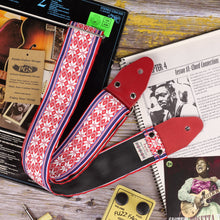 Stars guitar strap backing seatbelt