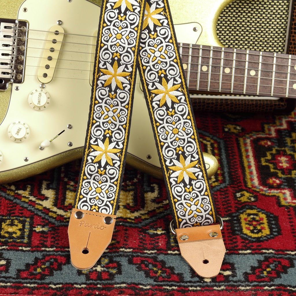 Strap for electric guitar model Gold Stars