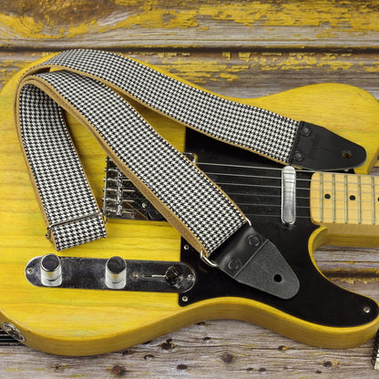 Tweed guitar strap craftsman quality