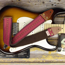 Vintage guitar strap model Mora Highway Pardo Guitar Straps