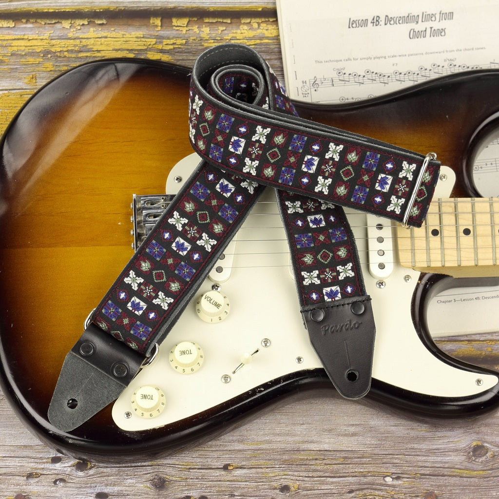 Vintage guitar straps online