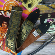 wide hippie guitar strap Elephants Pardo model Hathi