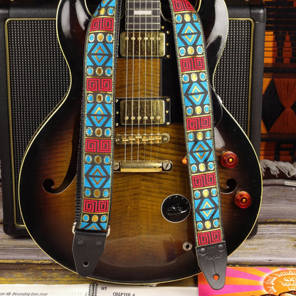 aztec electric guitar strap - Pardo Guitar Straps