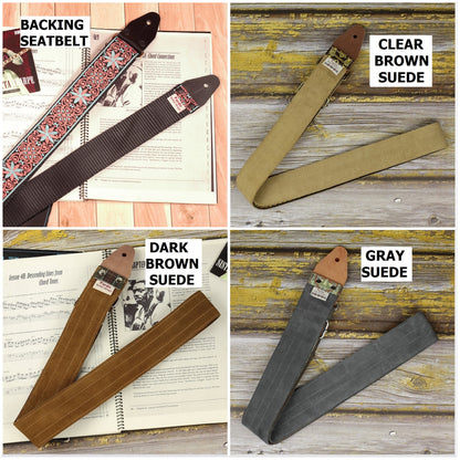 backing materials and colors at your choice