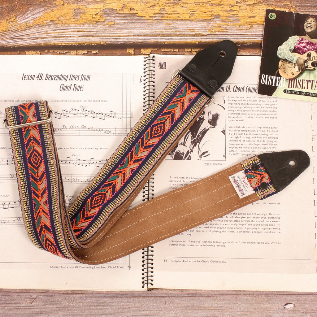 Sangle de guitare tribale Arrows 