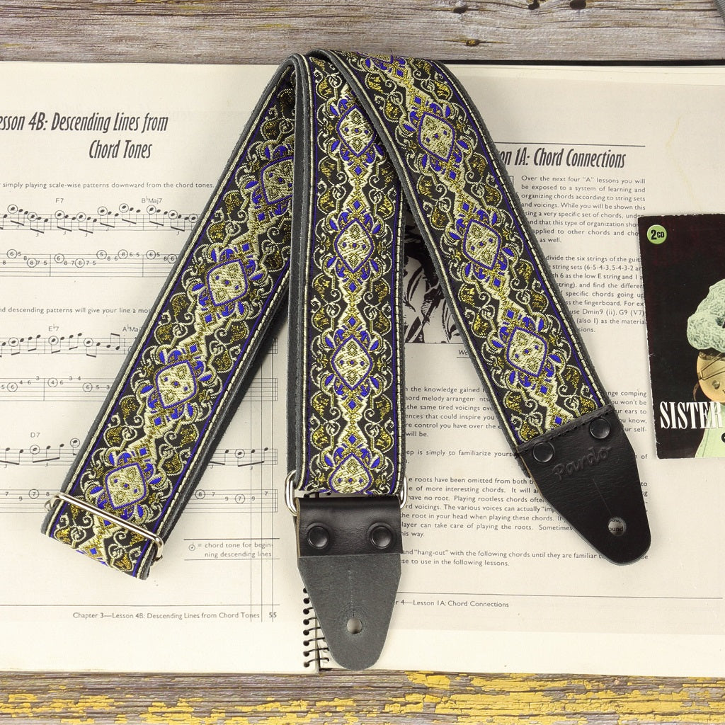 Guitar strap model Blue Roy