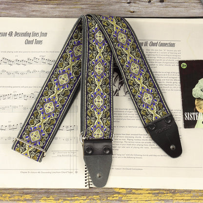 Guitar strap model Blue Roy