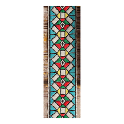 Kaleidoscope Diamond Guitar Strap – 3 Colorways