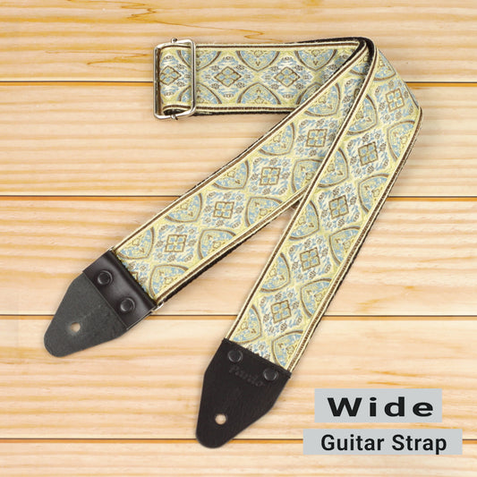 comfortable wide Pardo guitar strap model Zeleste
