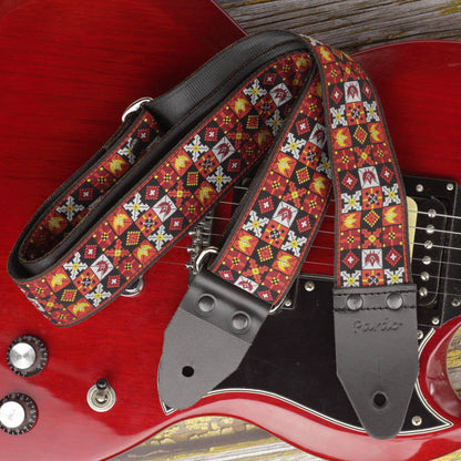 Cool guitar strap sixties
