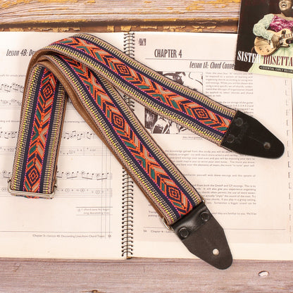 Sangle de guitare tribale Arrows 
