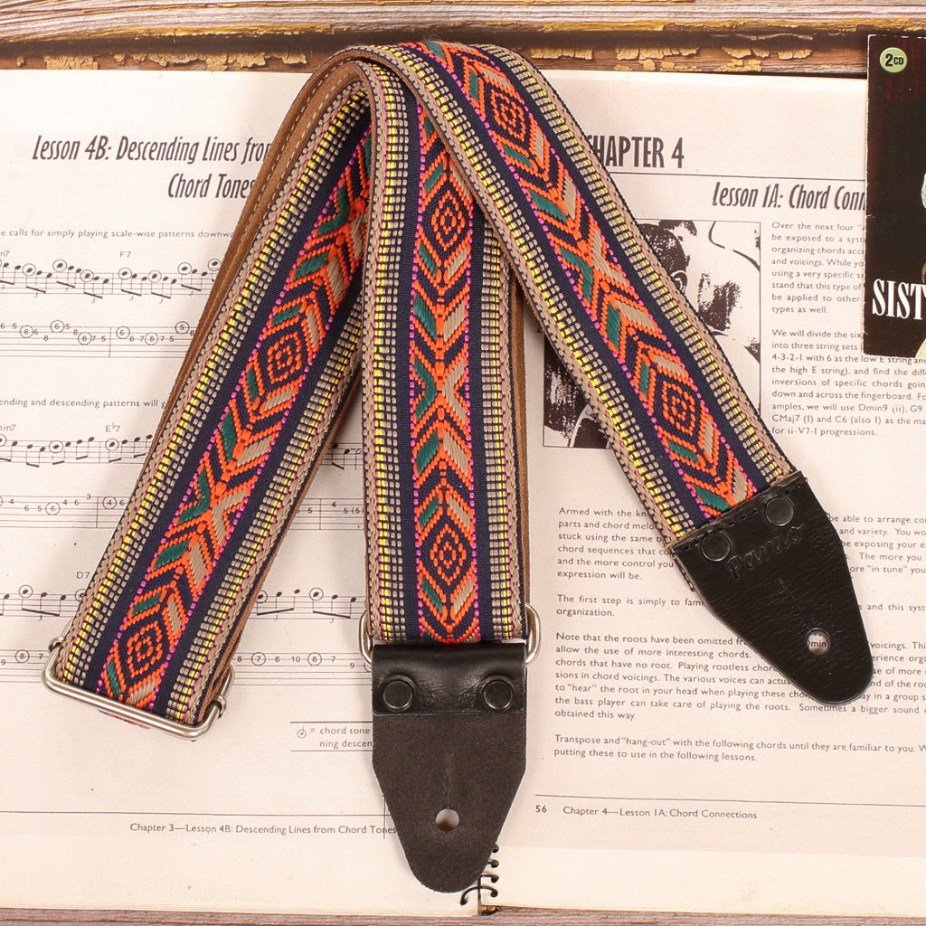 Sangle de guitare tribale Arrows 