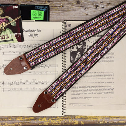 Handmade guitar strap with legendary style by the '60s - Bob Marley Replica