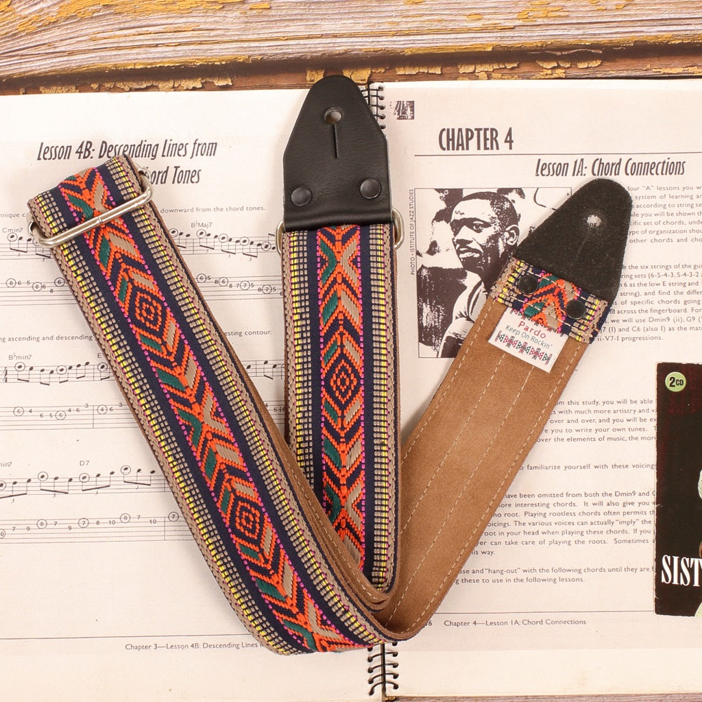 Sangle de guitare tribale Arrows 
