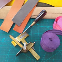old tool for cut strips of leather